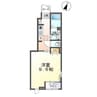 仮称　常磐関船町新築アパート 1Kの間取り