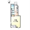仮称　常磐関船町新築アパート 1Kの間取り