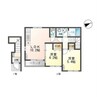 フォレスト・ヒルズ 2LDKの間取り