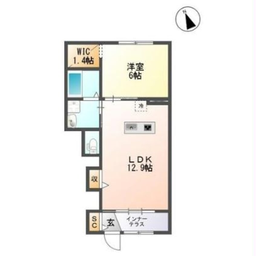 間取図 グリーンヒル