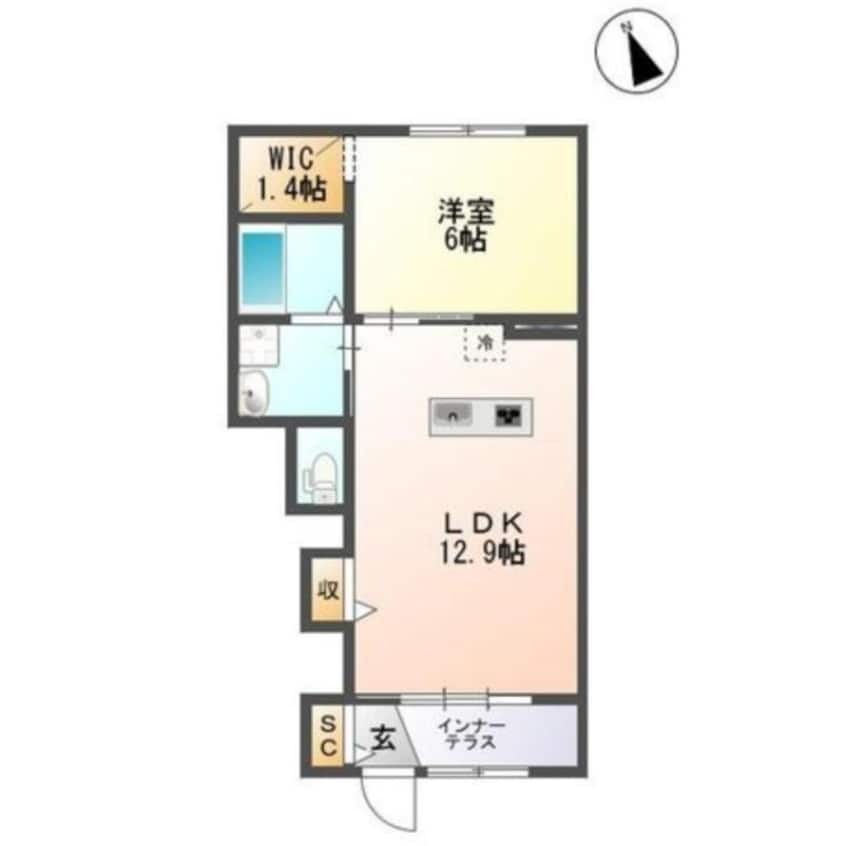 間取図 グリーンヒル