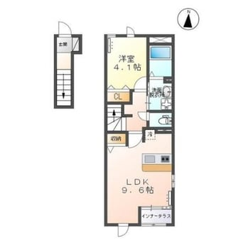間取図 カルペ・ディエム