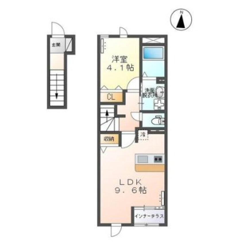 間取図 カルペ・ディエム