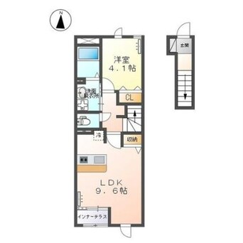 間取図 カルペ・ディエム