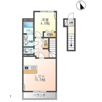 間取図 ロゼリア