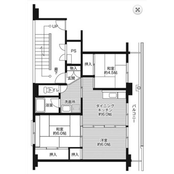 間取図 小名浜2号棟