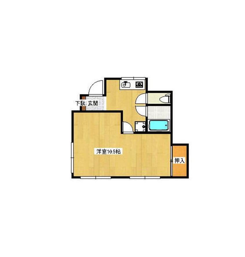 間取図 マルコポーロハイツ