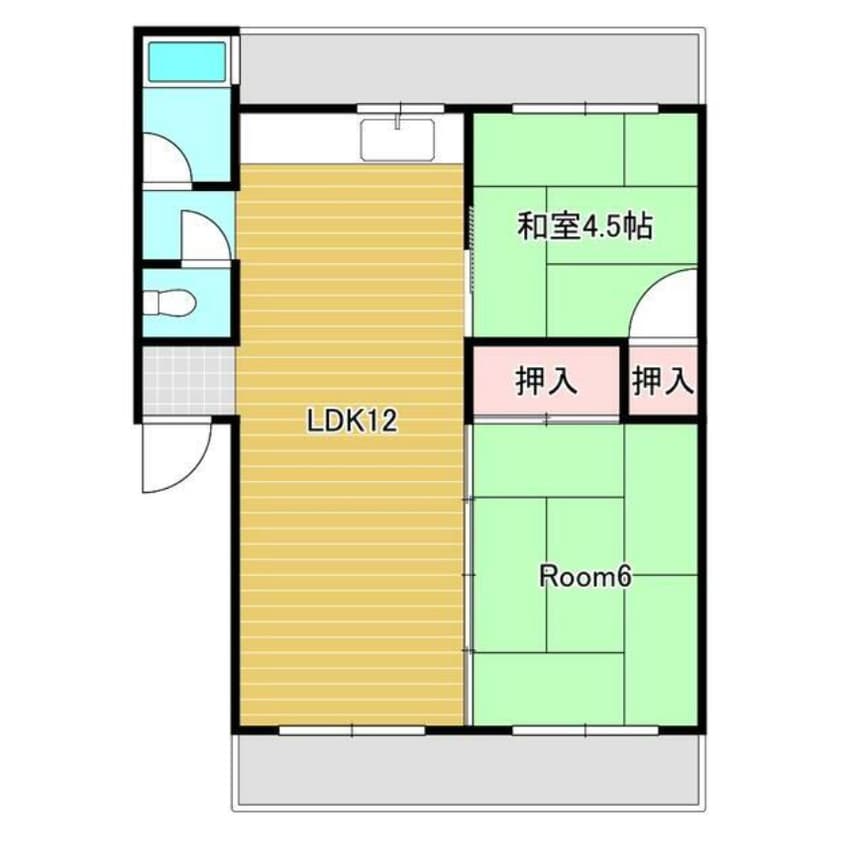 間取図 バウハウス