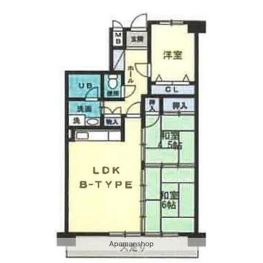 間取図 マイハウス屋島