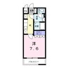 プロヴァンス吉岡 1Kの間取り