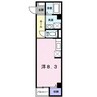 メゾン　グランディール 1Rの間取り