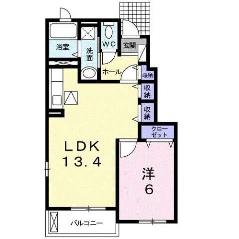 間取り図 ル　パシフィック