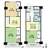 労住協第５ビル 3LDKの間取り