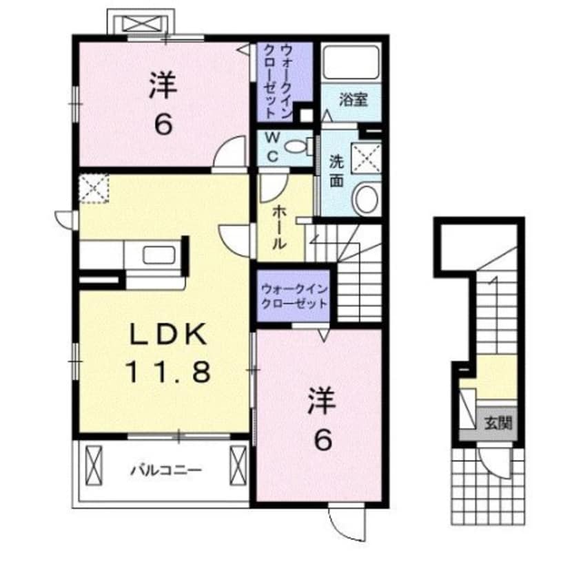間取図 レス　ポール　Ｂ