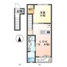 ソラーレ 1LDKの間取り