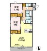 D-rooｍ Riage 2LDKの間取り