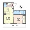 Comodo.TT 1LDKの間取り