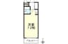 アルファ西宝町 1Rの間取り