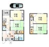 上枝貸家 4Kの間取り