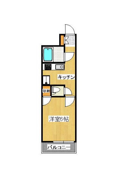 間取り図 ダイアパレス中新町第2