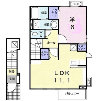 間取図 ディス　リベット