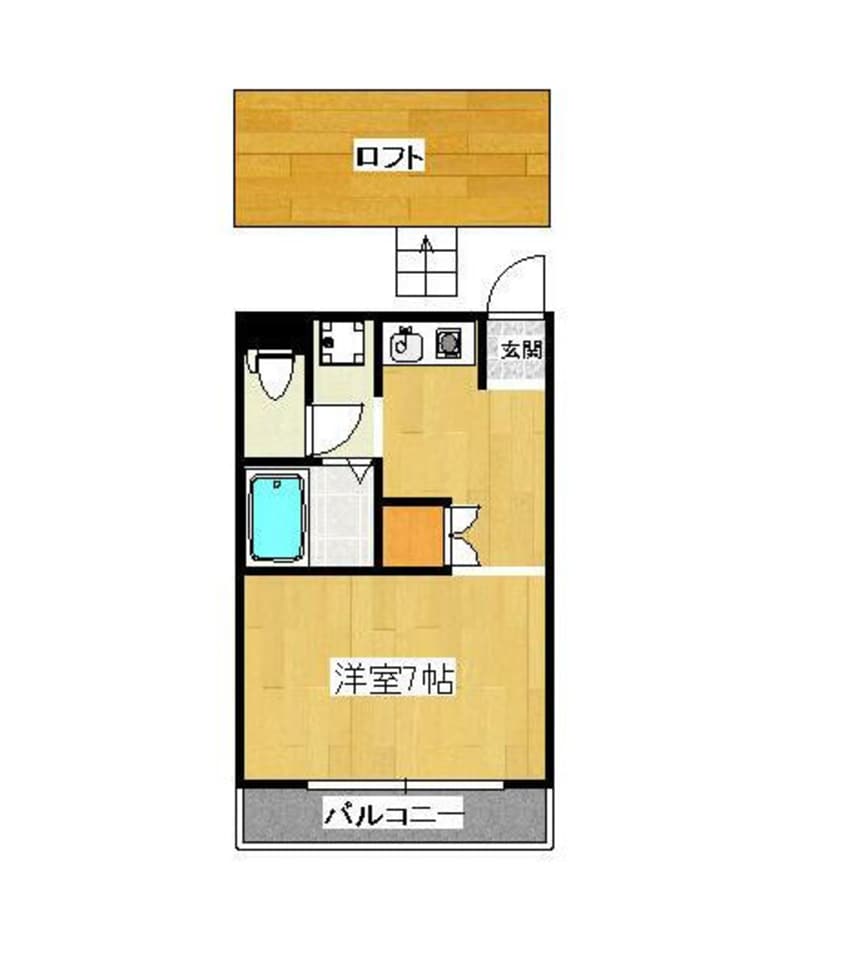 間取図 メゾン松島町