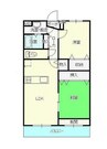 サンライズＳ 2LDKの間取り