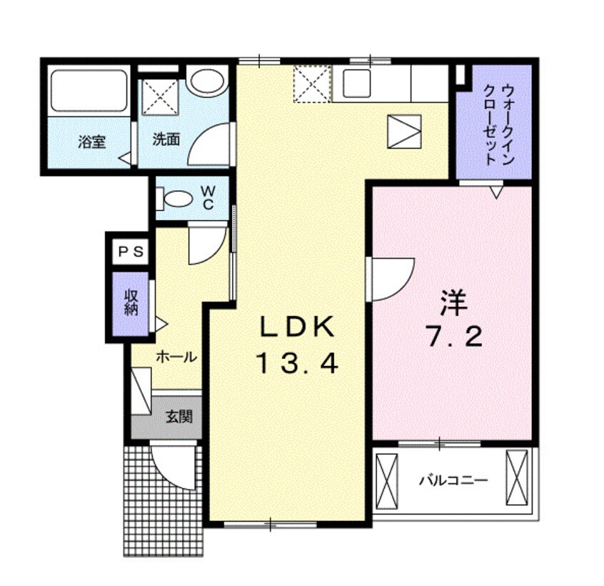 間取図 プラタナス