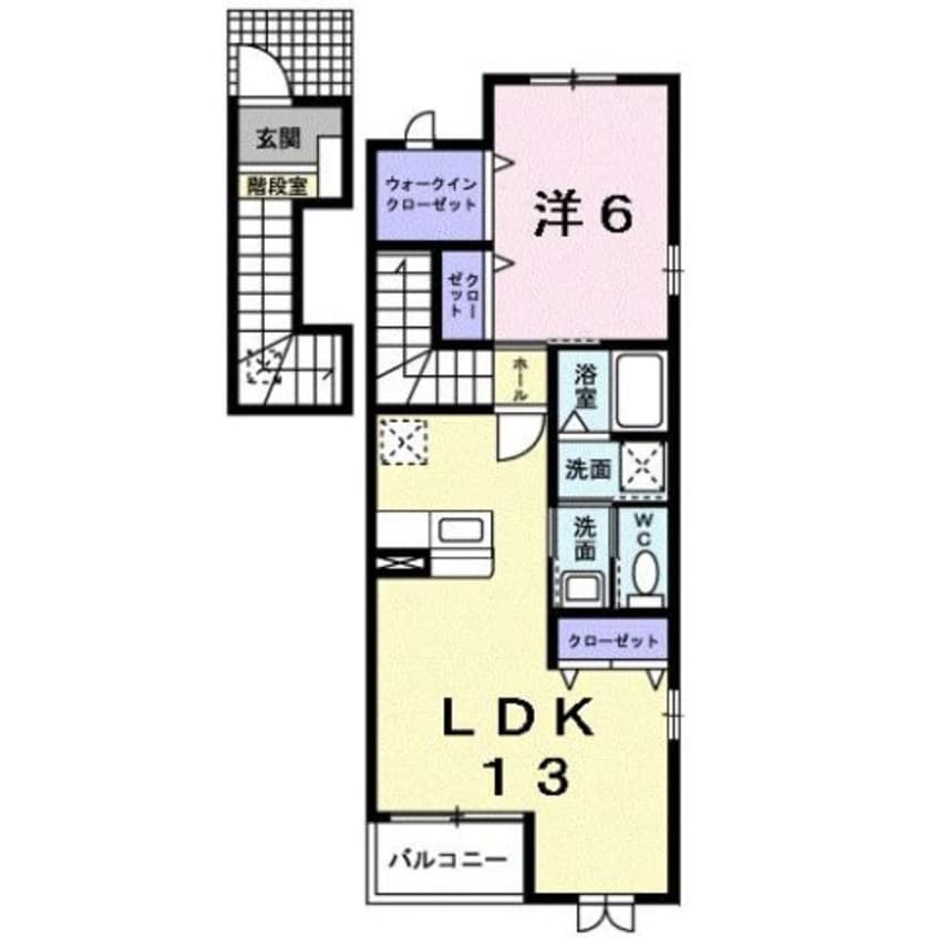 間取図 ブライトサンライズＤ