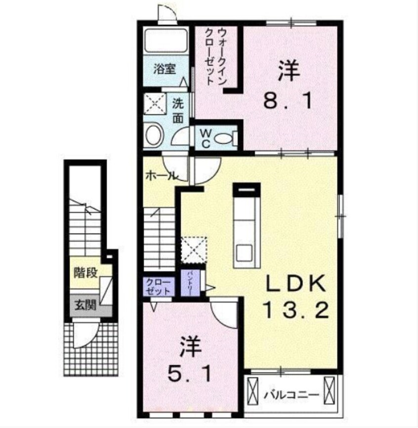 間取図 フェリオA
