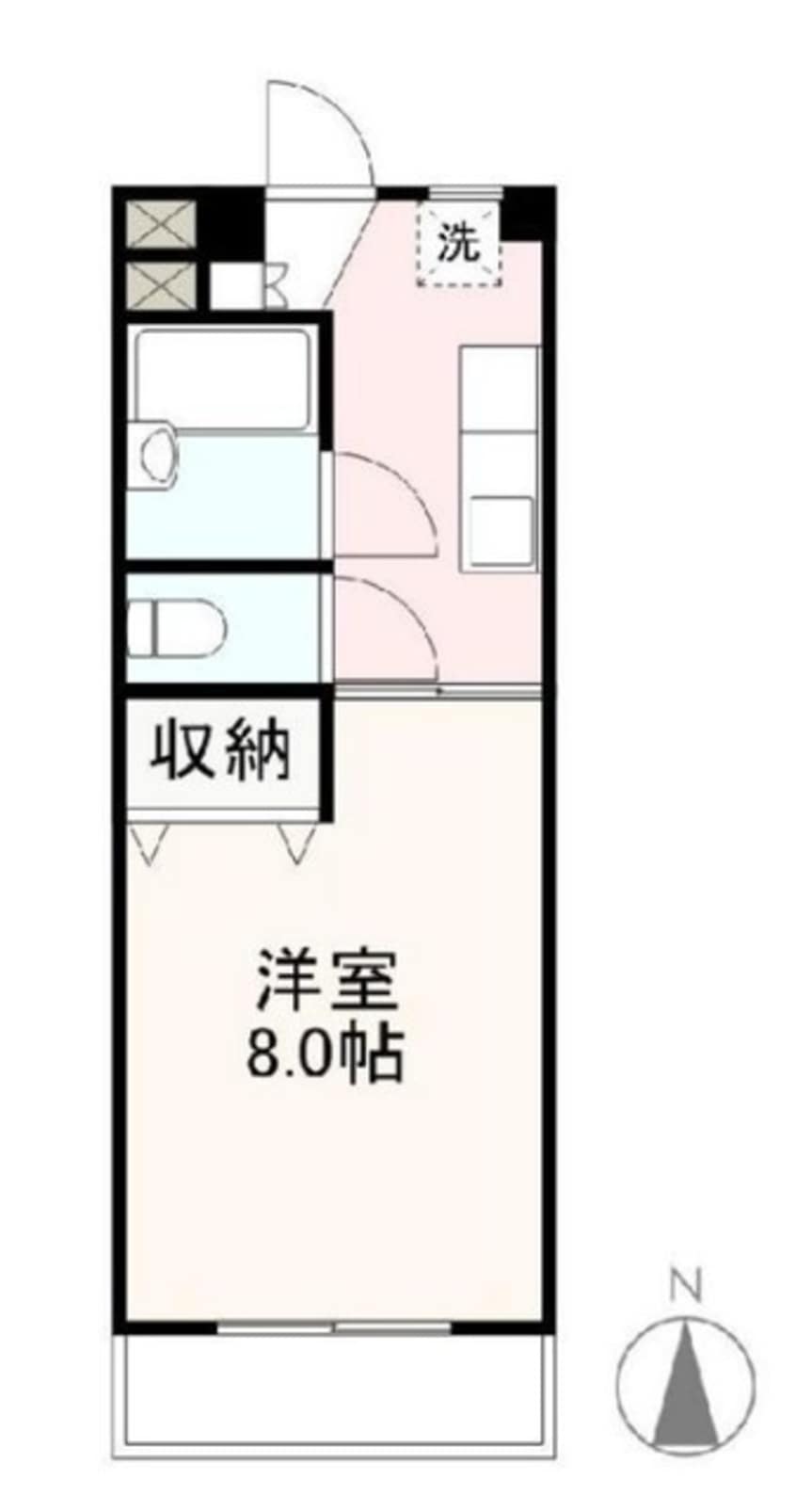 間取図 プレアール仏生山Ⅱ