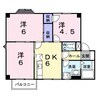 プラドール高松Ａ 3DKの間取り