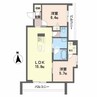 バルビゾン花園 2LDKの間取り