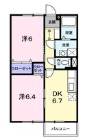 スカイハイツ川井の間取図