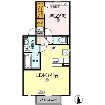 間取図 ラ・リオン