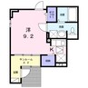 プリムローズ・ヒル 1Rの間取り
