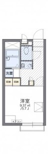 レオパレス薫峰 1Kの間取り