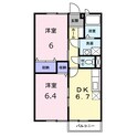 アメニティハイツカワシマ　Ｃの間取図