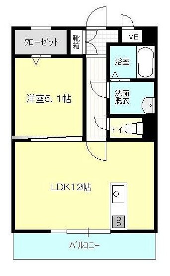 間取図 ヴィラージュ太田
