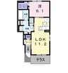 ＪａｄｅＨｏｕｓｅ　Ｄ 1LDKの間取り