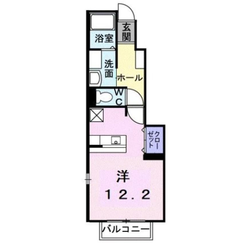 間取図 リバティハウスＣ
