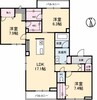 ドエル錦町 3LDKの間取り