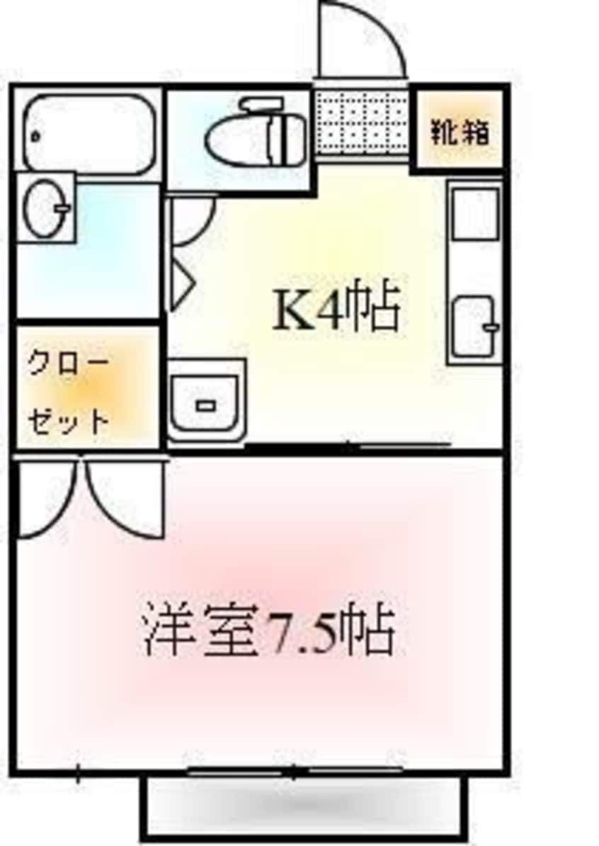 間取図 コーポビジョン
