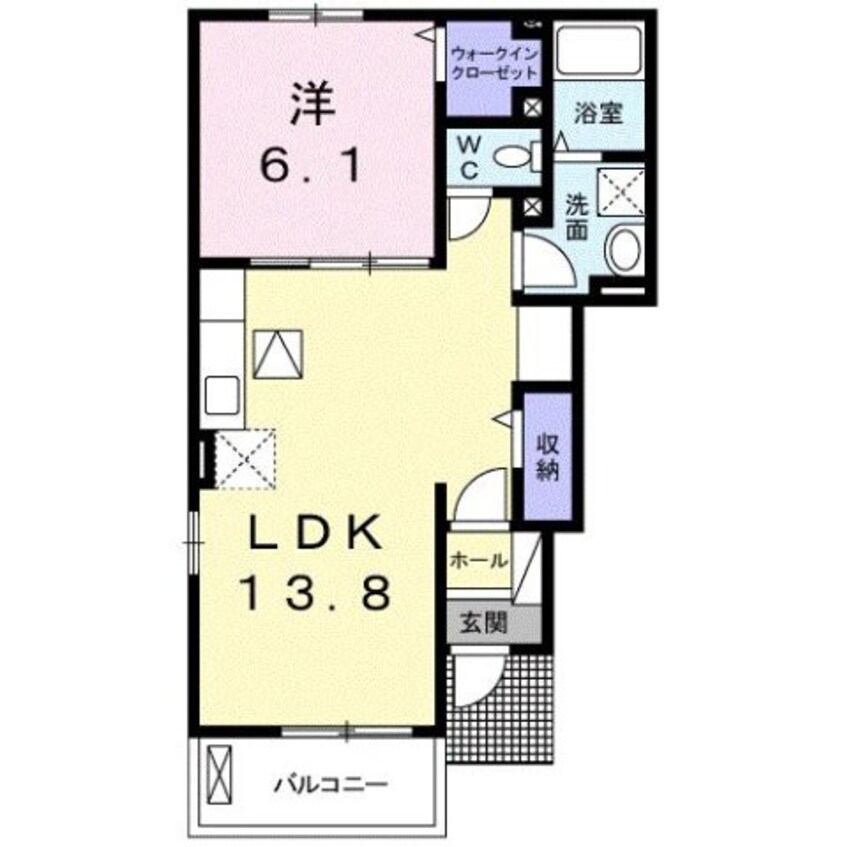 間取図 グリーン　ハイツ