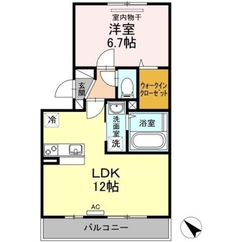 間取図 ロータス宇多津