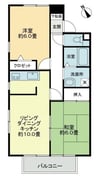 タートルハイツＢ 2LDKの間取り