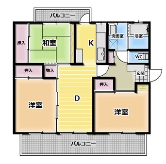 間取図 京都東山405棟