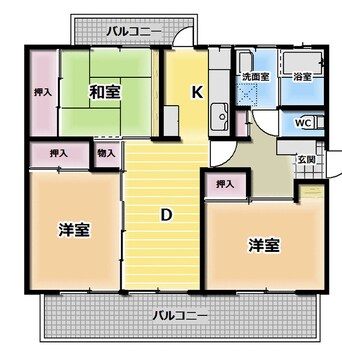 間取図 京都東山404棟