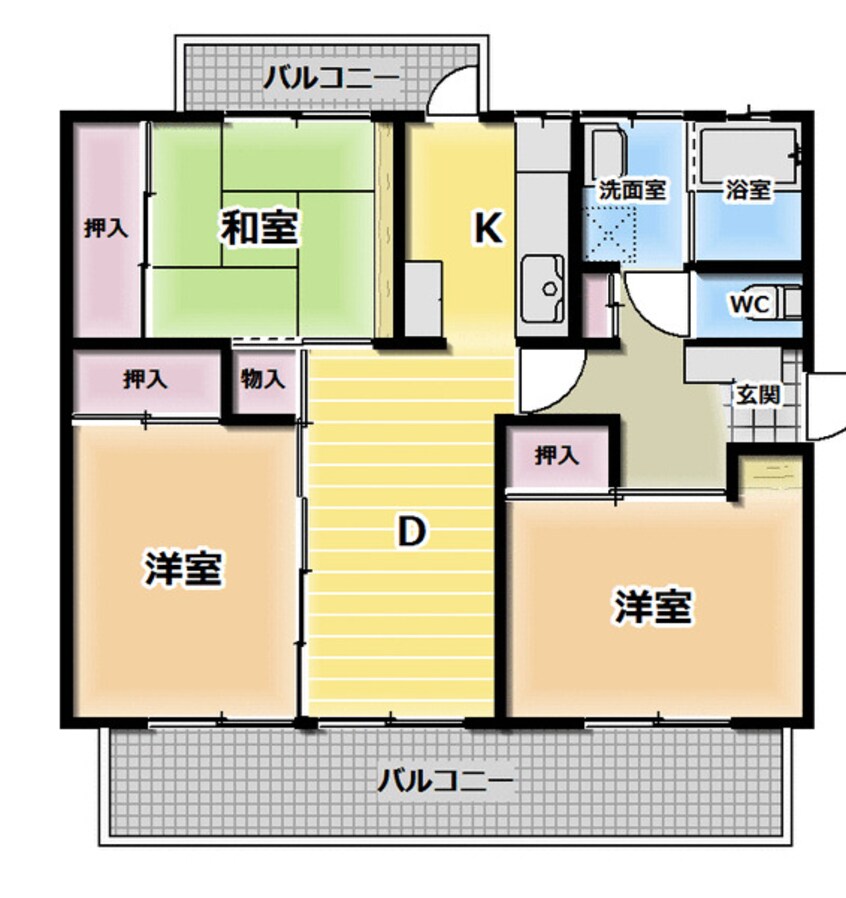 間取図 京都東山404棟