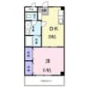 カンパーニュ塩上　Ⅰ 1DKの間取り